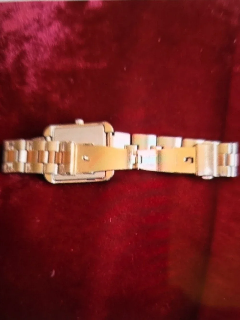 Michael Kors Rose Gold Square Bracelet Watch
